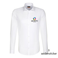 Men's Shirt Slim Fit Long Sleeve individuell bestickt Men's Shirt Slim Fit Long Sleeve individuell bestickt