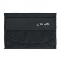 Wagenpapiertasche aus Nylon/Kunstleder, mit Dehnungsfalte Wagenpapiertasche aus Nylon/Kunstleder, mit Dehnungsfalte