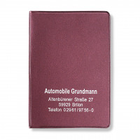 CreativDesign Ausweistasche 2-fach Normalfolie Bordeaux CreativDesign Ausweistasche 2-fach Normalfolie Bordeaux