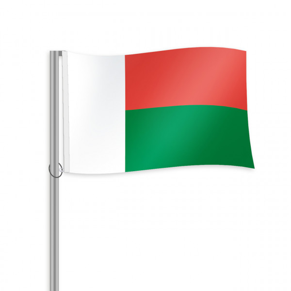 Madagaskar Fahne im Querformat kaufen
