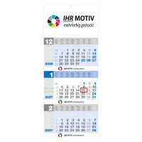 Mehrblatt-Dreimonatskalender, Ausgabe 2027 Mehrblatt-Dreimonatskalender, Ausgabe 2027
