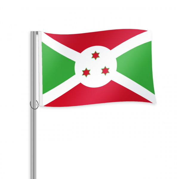 Burundi Fahne im Querformat kaufen