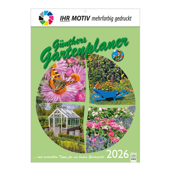 Bildkalender Günthers Gartenplaner Deckblatt