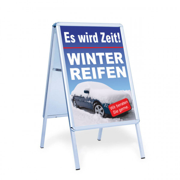 Plakat DIN A1 "Zeit für Winterreifen"