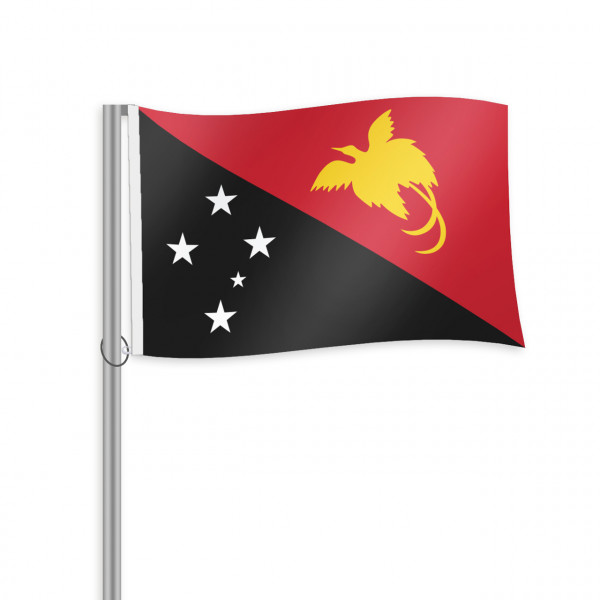 Papua-Neuguinea Fahne im Querformat kaufen