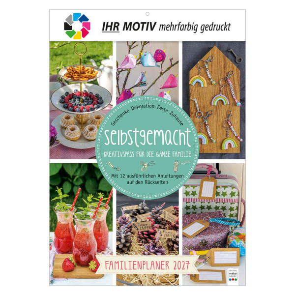 Bildkalender Selbstgemacht, Ausgabe 2027 Deckblatt