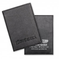 Ausweistasche aus Schafnappaleder, 4 Fächer Ausweistasche aus Schafnappaleder, 4 Fächer