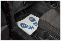 Einweg-AutoteppichschonerKrepp-Papier Einweg-AutoteppichschonerKrepp-Papier