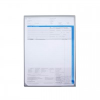 Auftrags-Schutzhüllen DIN A4, ohne Unterlagen-Fach, leichte Ausführung aus PVC, Rückseite grau Auftrags-Schutzhüllen DIN A4, ohne Unterlagen-Fach, leichte Ausführung aus PVC, Rückseite grau