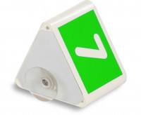 Leitzahlträger grün mit Saugnapf1-25 Leitzahlträger grün mit Saugnapf1-25