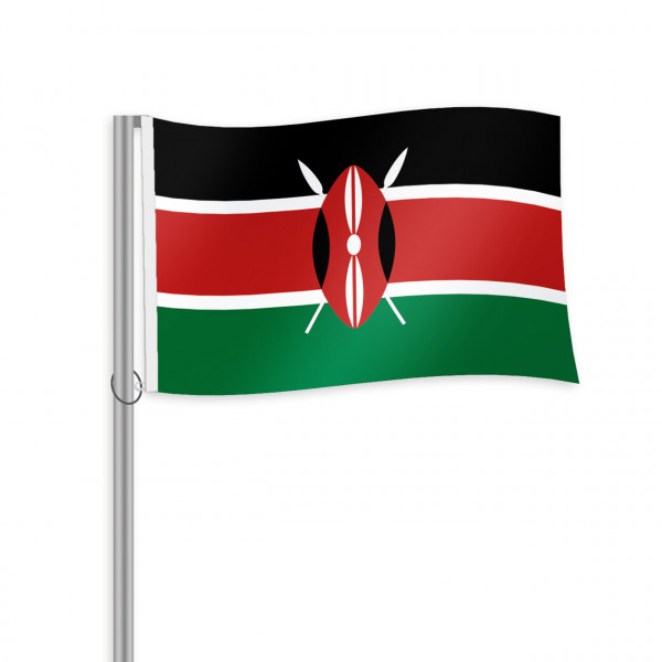 Kenia Fahne im Querformat kaufen