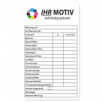 Kundendienst Aufkleber Landmaschinen, Betriebsstunden 100 Stück/Pack Kundendienst Aufkleber Landmaschinen, Betriebsstunden 100 Stück/Pack