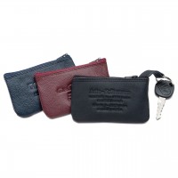 Schlüsseltasche aus Rindleder in 2 Farben Schlüsseltasche aus Rindleder in 2 Farben