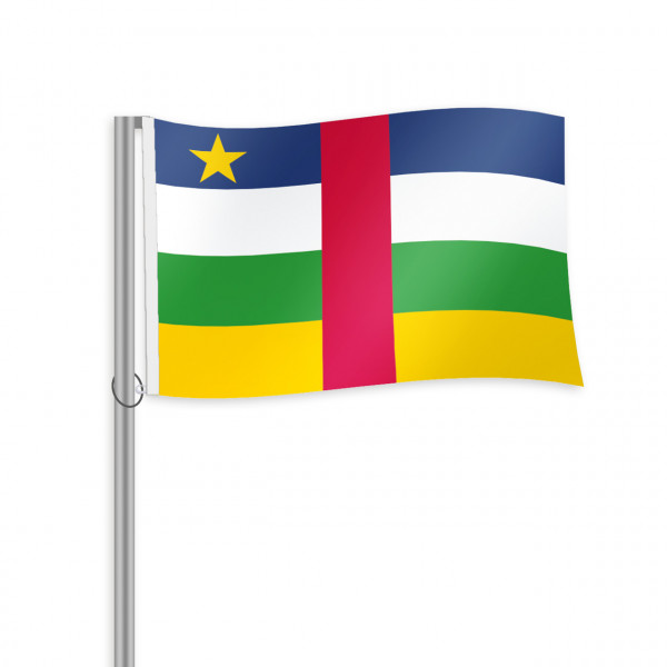 ZentralafrikanischeRepublik Fahne im Querformat kaufen