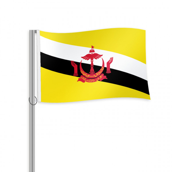 BruneiDarussalam Fahne im Querformat kaufen