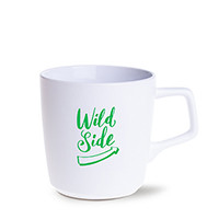 Barrel Tasse aus Keramik weiß Barrel Tasse aus Keramik weiß