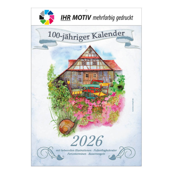 Bildkalender Der 100-Jährige Ausgabe 2026