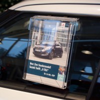 Info-Box mit Schutzklappe für DIN A4, für den Außeneinsatz Info-Box mit Schutzklappe für DIN A4, für den Außeneinsatz