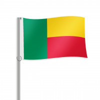 Benin Fahne Benin Fahne