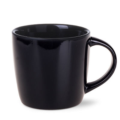 Handy Tasse aus Keramik schwarz/schwarz