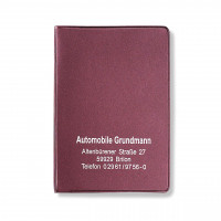 CreativDesign Ausweistasche 4-fach Normalfolie Bordeaux CreativDesign Ausweistasche 4-fach Normalfolie Bordeaux