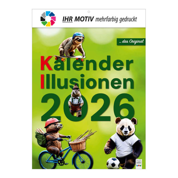 Bildkalender Kalenderillusionen Deckblatt