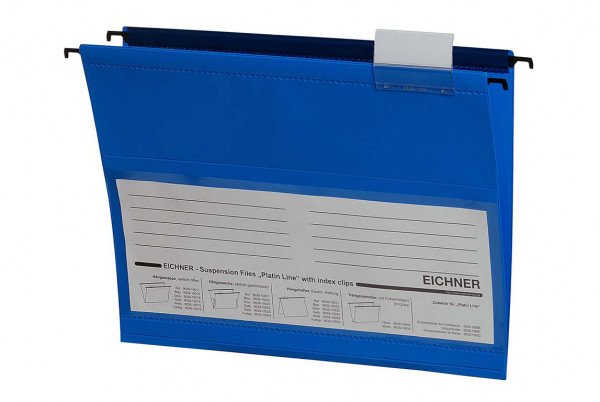 Hängemappe Platin Line aus PVC blau