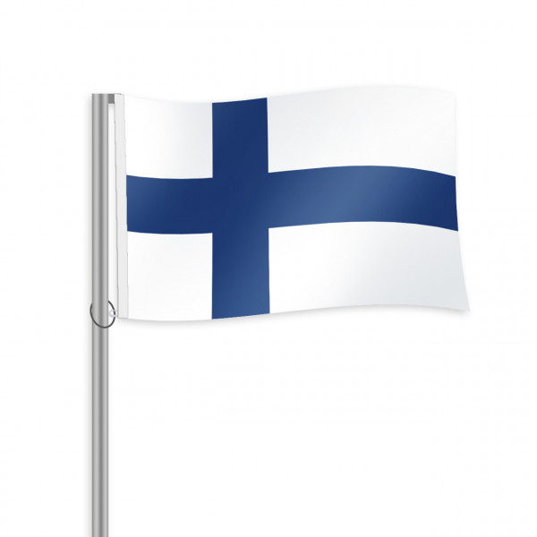 Finnland Fahne im Querformat kaufen