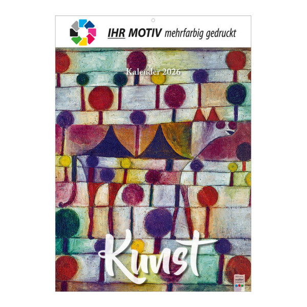 Bildkalender Kunstkalender Deckblatt