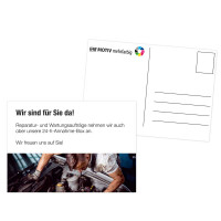 Postkarte DIN A6 24 Stunden Annahme Postkarte DIN A6 24 Stunden Annahme