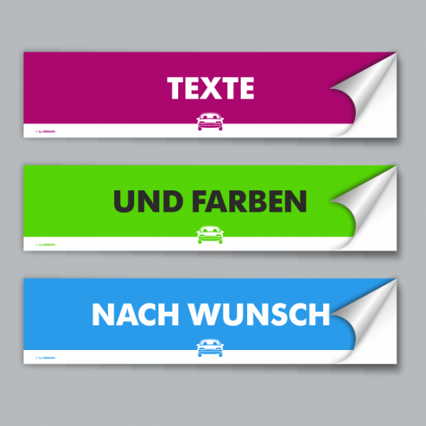 Fenster Aufkleber und Glasaufkleber aus SK Folie individuell bedruckt