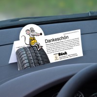 Armaturenbrett-Aufsteller, Stanzung Maus Armaturenbrett-Aufsteller, Stanzung Maus