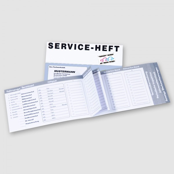 Gebrauchtwagen-Serviceheft