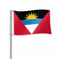 Antigua und Barbuda Fahne Antigua und Barbuda Fahne