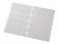 Selbstklebe-Ordnerrücken-Taschen35 x 115 mm Selbstklebe-Ordnerrücken-Taschen35 x 115 mm