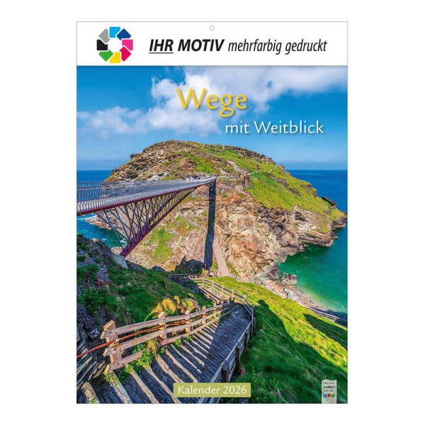 Bildkalender Wege mit Weitblick Deckblatt