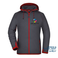 Ladies Hooded Fleece individuell bestickt Ladies Hooded Fleece individuell bestickt