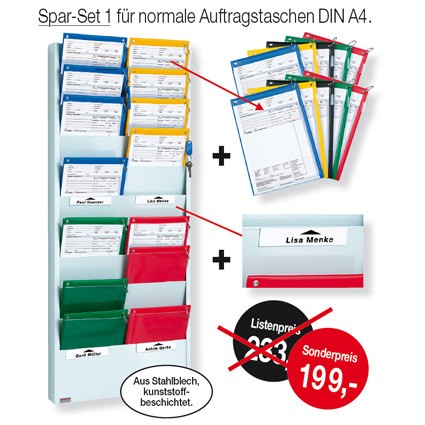 Spar-Set: Plantafel mit 20 mm Fülltiefe