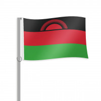 Malawi Fahne im Querformat kaufen Malawi Fahne im Querformat kaufen