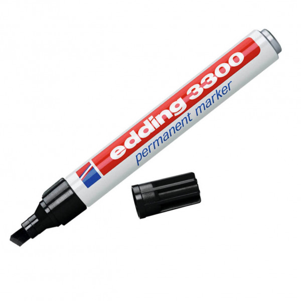 edding 3300 Permanentmarker, 1,5-3 mm, Nachfüllbar, schwarz