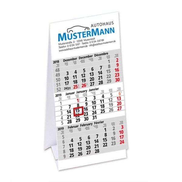 Tischkalender "Desk", Ausgabe 2019