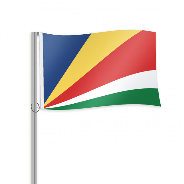 Seychellen Fahne im Querformat kaufen