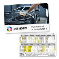 Scheckkartenkalender mit Motiv Pflege Scheckkartenkalender mit Motiv Pflege