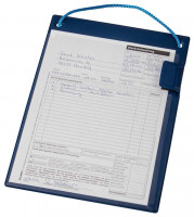 Auftragstasche Basic ohne Schlüsselfach DIN A5 blau Auftragstasche Basic ohne Schlüsselfach DIN A5 blau