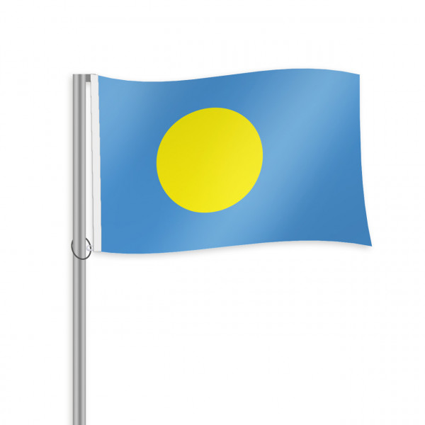 Palau Fahne im Querformat kaufen