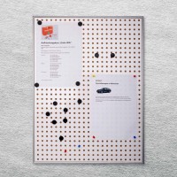 Pinnwand und Magnetboard-Kombination Pinnwand und Magnetboard-Kombination