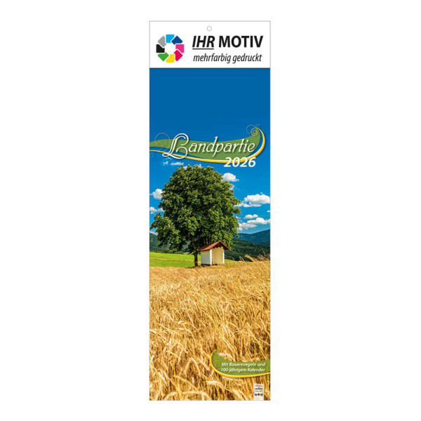 Streifenkalender Landpartie Deckblatt