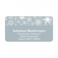 Weihnachts-Aufkleber, Motiv Flocke Weihnachts-Aufkleber, Motiv Flocke