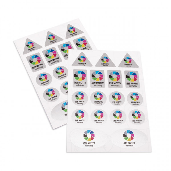 Stickerbogen Glasdekor-Folie