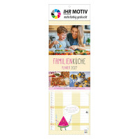 Streifenkalender Familienküche, Ausgabe 2027 Deckblatt Streifenkalender Familienküche, Ausgabe 2027 Deckblatt